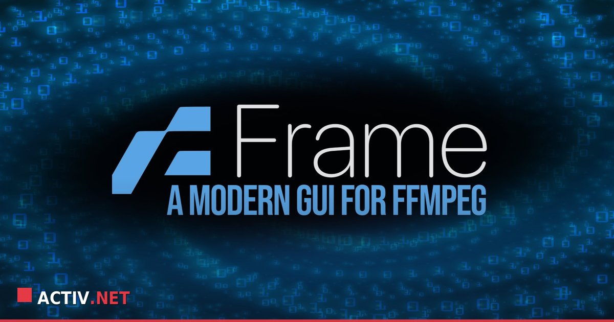 FFmpeg devine accesibil: Cum simplifici procesarea media cu interfata Frame